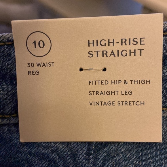 Universal thread high-rise slim straight nwt - Picture 7 of 8